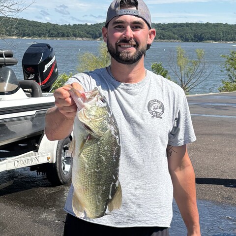 Ben Marsh with the 5.19 lb. bass