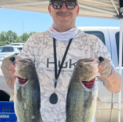 Dave Juda took 2nd with a total weight of 10.08 lbs.
