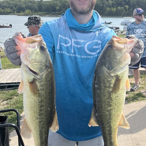 Wyatt Peterson (Saturday) - Big Bass of 3.46 lbs.