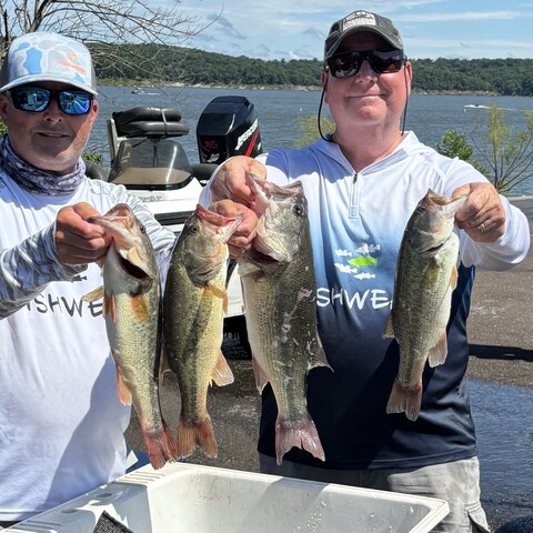 Tom Grandon - 2nd Overall with 10.28 lbs.