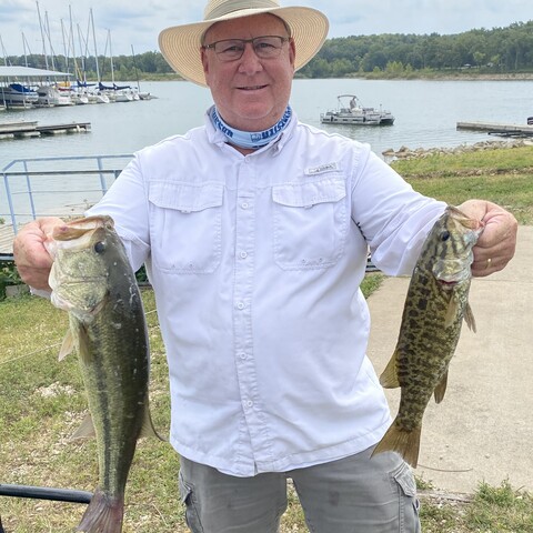Tom Grandon (Sunday) - with 2nd Big Bass of 3.14 lbs.