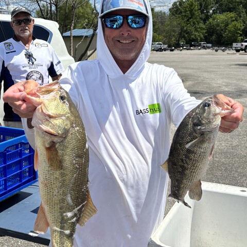 Paul Marsh - 3rd overall with 4.86 lbs.